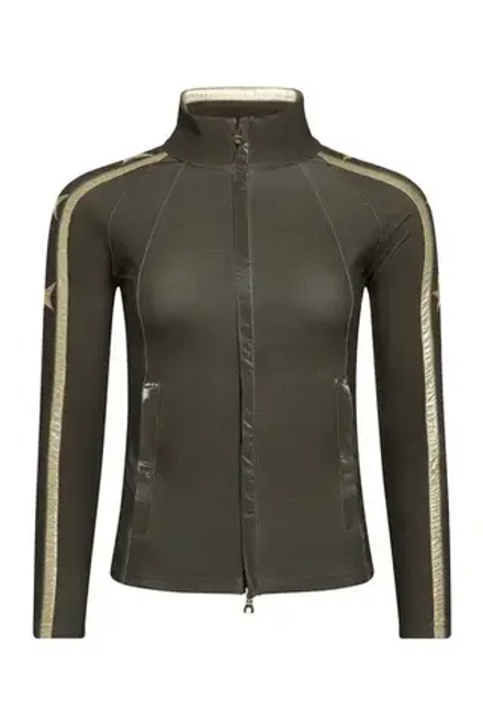 HIGH SOCIETY 25/26 толстовка женская HS25S-62 LEONIE Толстовка цвет зеленый , 33