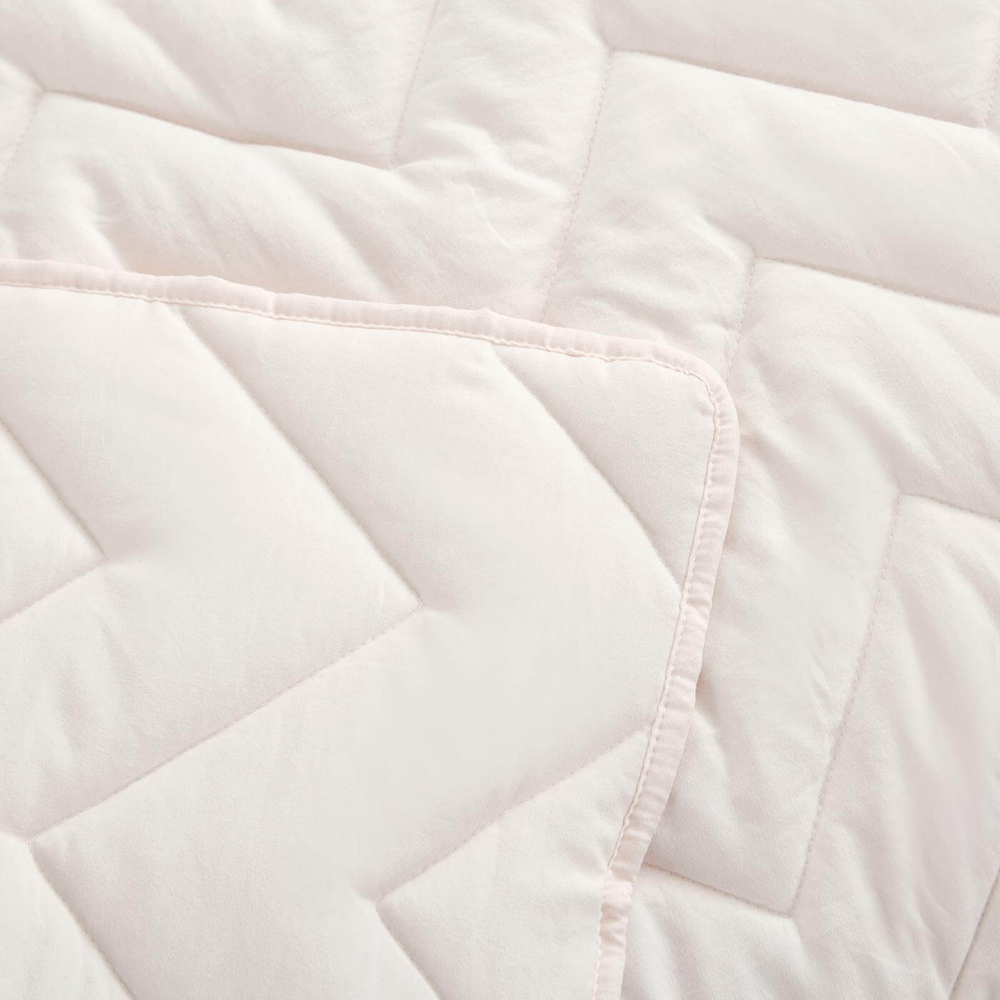 Покрывало 230х250 и 2 наволочки 50х70 Sofi De MarkO Робби кремовое