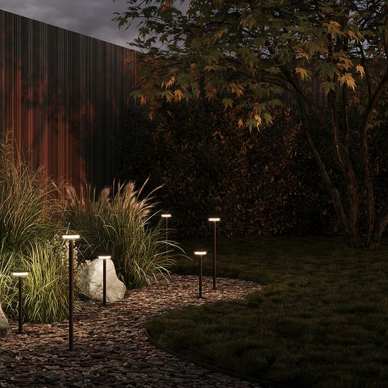 Ландшафтный светильник Outdoor O503FL-L4B3K