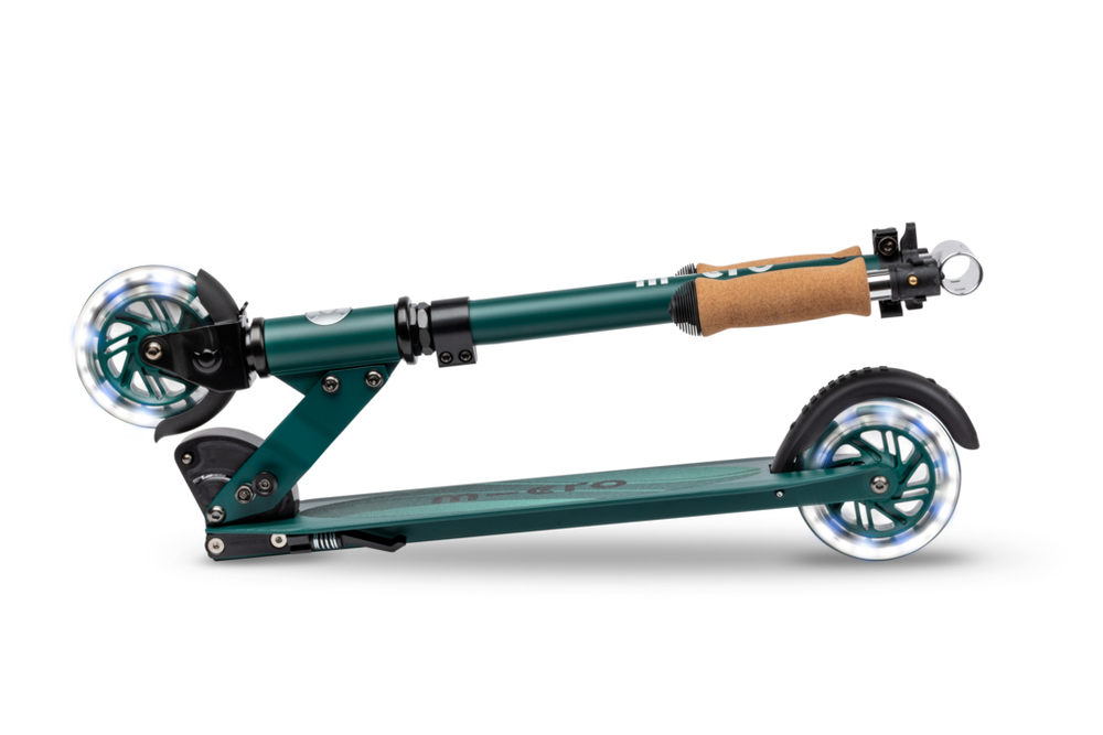 Самокат Micro Sprite ECO LED зелёный