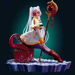 Frieren on the Chest with NSFW ver. - Sousou no Frieren