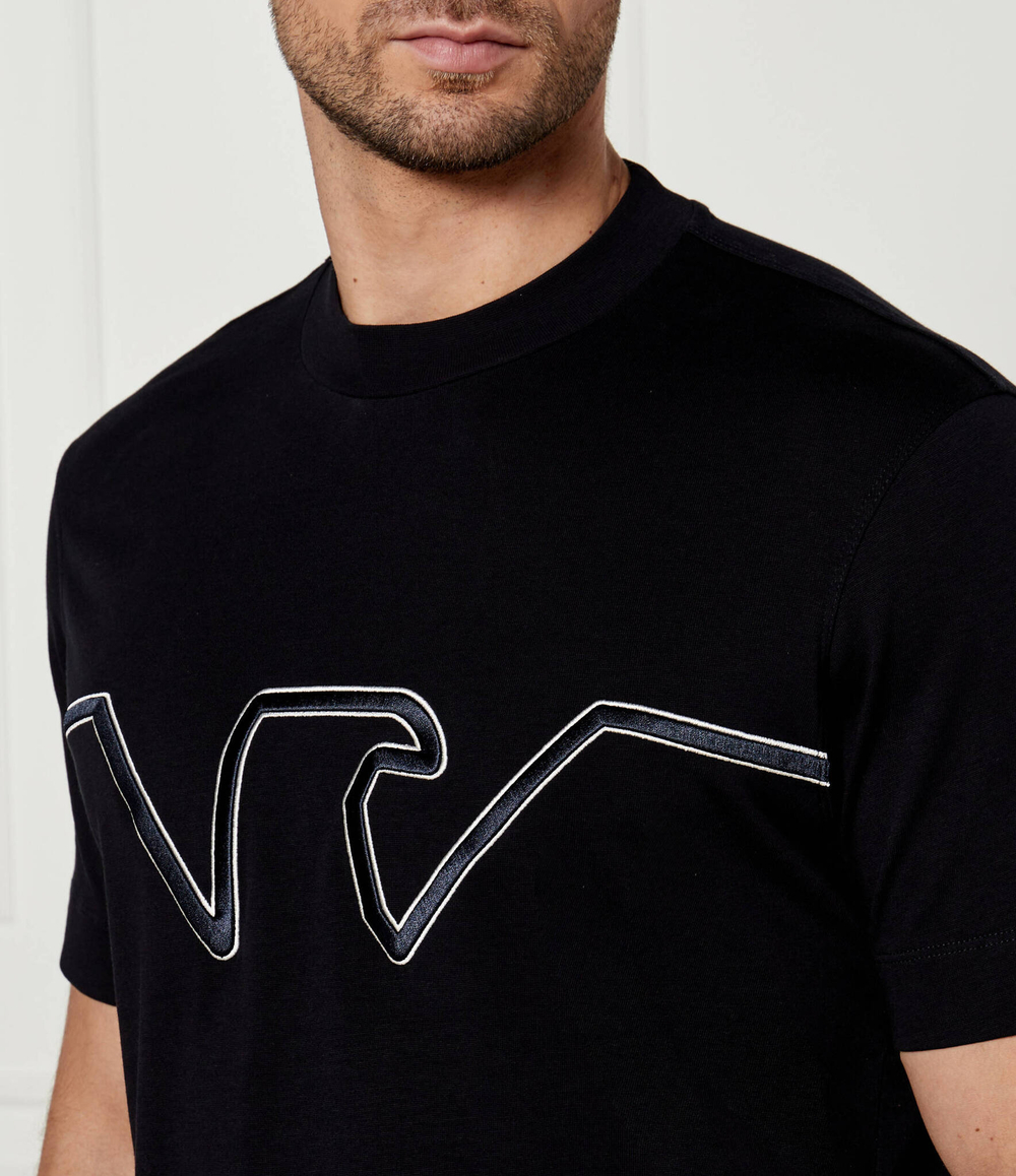 Футболка Emporio Armani - темно-синий(6D1TQ9 1JWZZ)