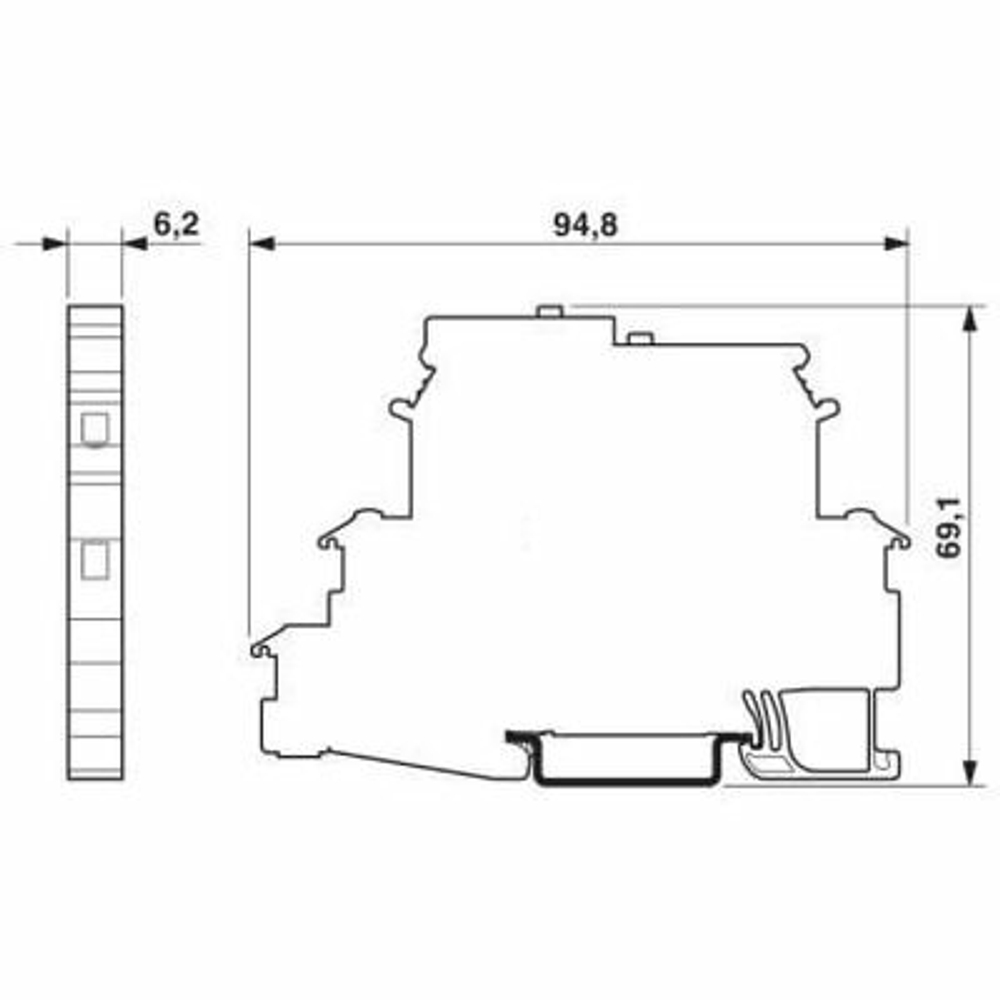 TT-2-PE/S1-M-24DC	- 2920638 - Устройство защиты от перенапряжений (УЗИП)
Phoenix contact