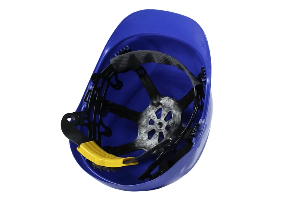 Каска синяя (с храповым механизмом)