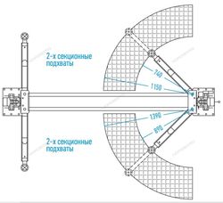 NORDBERG (N4121B-4T) Подъемник 2-стоечный 4 т, 380 В