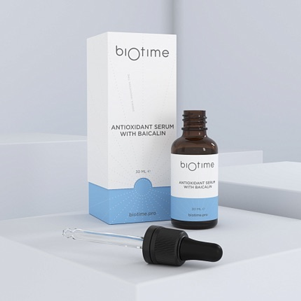 АНТИОКСИДАНТНАЯ СЫВОРОТКА С БАЙКАЛИНОМ  Форма выпуска: флакон 30 мл.