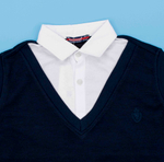 джемпер жилетка  "обманка"  BUCI" 4269