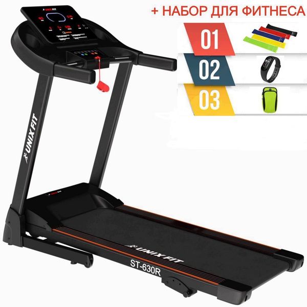 Беговая дорожка UNIXFIT ST-630R Black