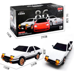 Радиоуправляемая машина для дрифта LD RC масштаб 1:18 2WD 2.4G AE-86 1801-White , модель с гироскопом