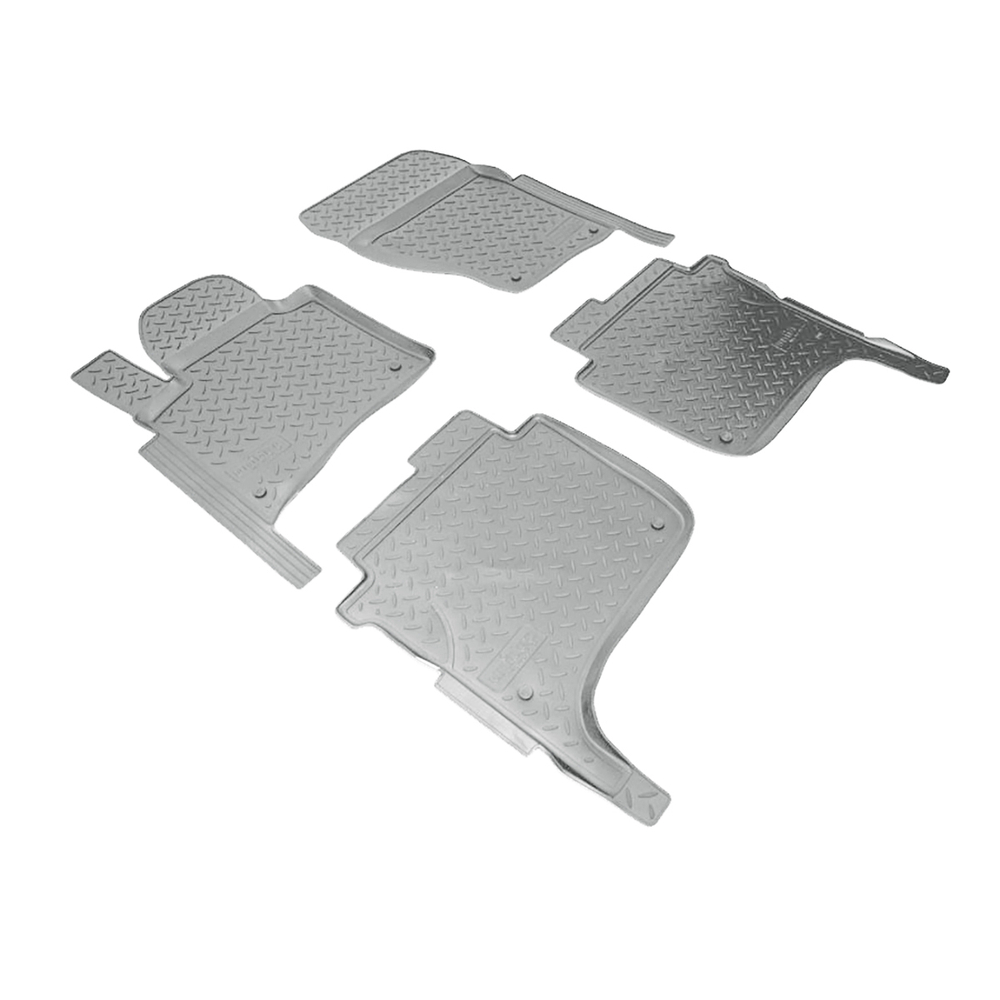 Ковры в салон Norplast/Unidec для Volkswagen Touareg (2010-)Полиуретан,Серый, арт.NPL-Po-95-57-G
