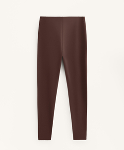 OYSHO Легинсы Compressive длиной до щиколотки с высокой посадкой, коричневый