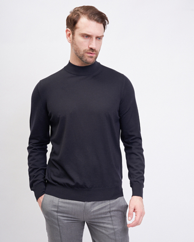 Джемпер с воротом стойкой Svevo