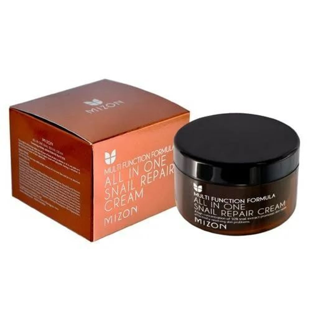 Крем для лица с экстрактом улитки MIZON All in one snail repair cream (15g)