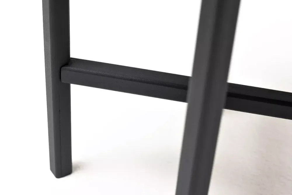 "Кипр" интерьерный стол из HPL круглый Ø30 H40, цвет "серый гранит"