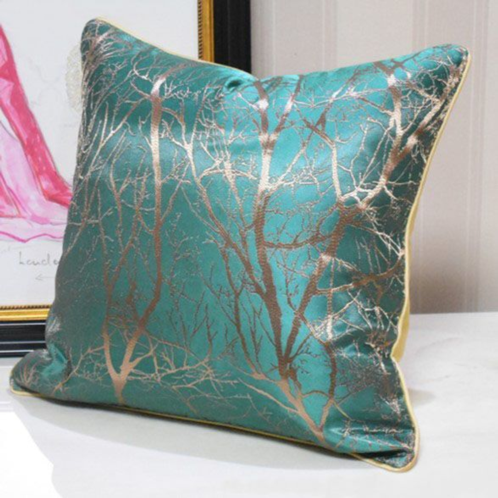 Наволочка декоративная, чехол на подушку 45х45 см, 1 шт