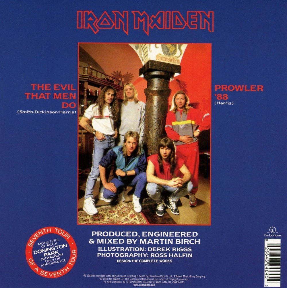 Iron Maiden / The Evil That Men Do (7" Vinyl Single)
