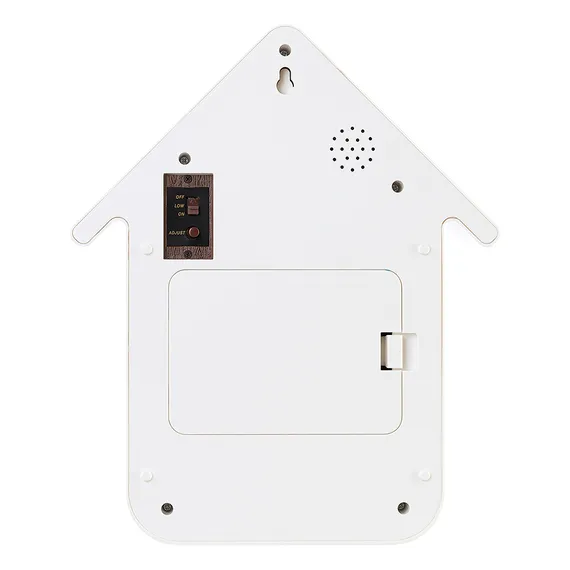 Часы с кукушкой QQ белые