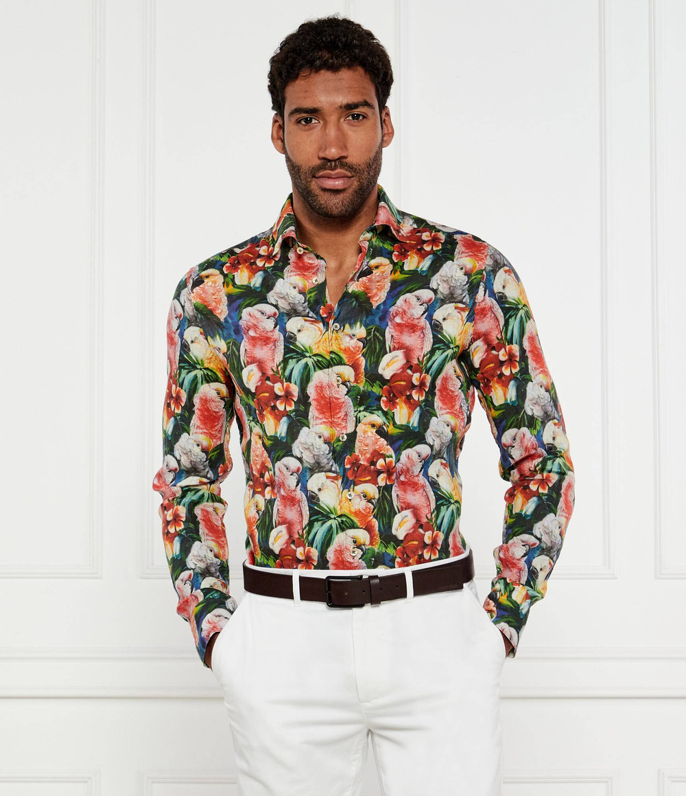 Льняная рубашка Stenstr\u00f6ms - разноцветная(774721 8987)