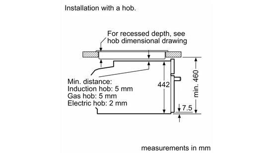 Встраиваемый духовой шкаф BOSCH CMG633BS1