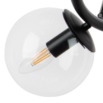 815410 Люстра CROCO 12х40W E14 ЧЕРНЫЙ МАТОВЫЙ