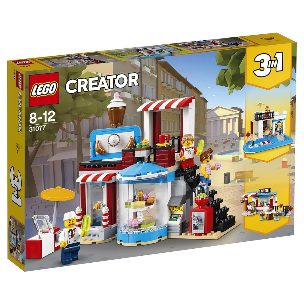 LEGO Creator: Модульная сборка: Приятные сюрпризы 31077 — Modular Sweet Surprises — Лего Креатор Создатель