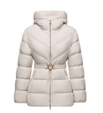 Укороченная утеплённая куртка Brosse с капюшоном и пухом от Moncler