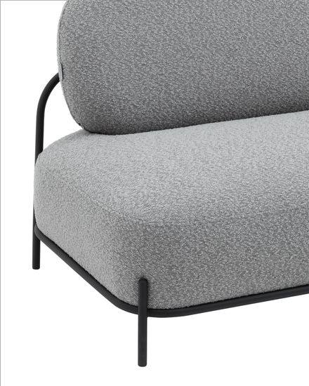 Диван Стоун new ткань букле серо-бежевый