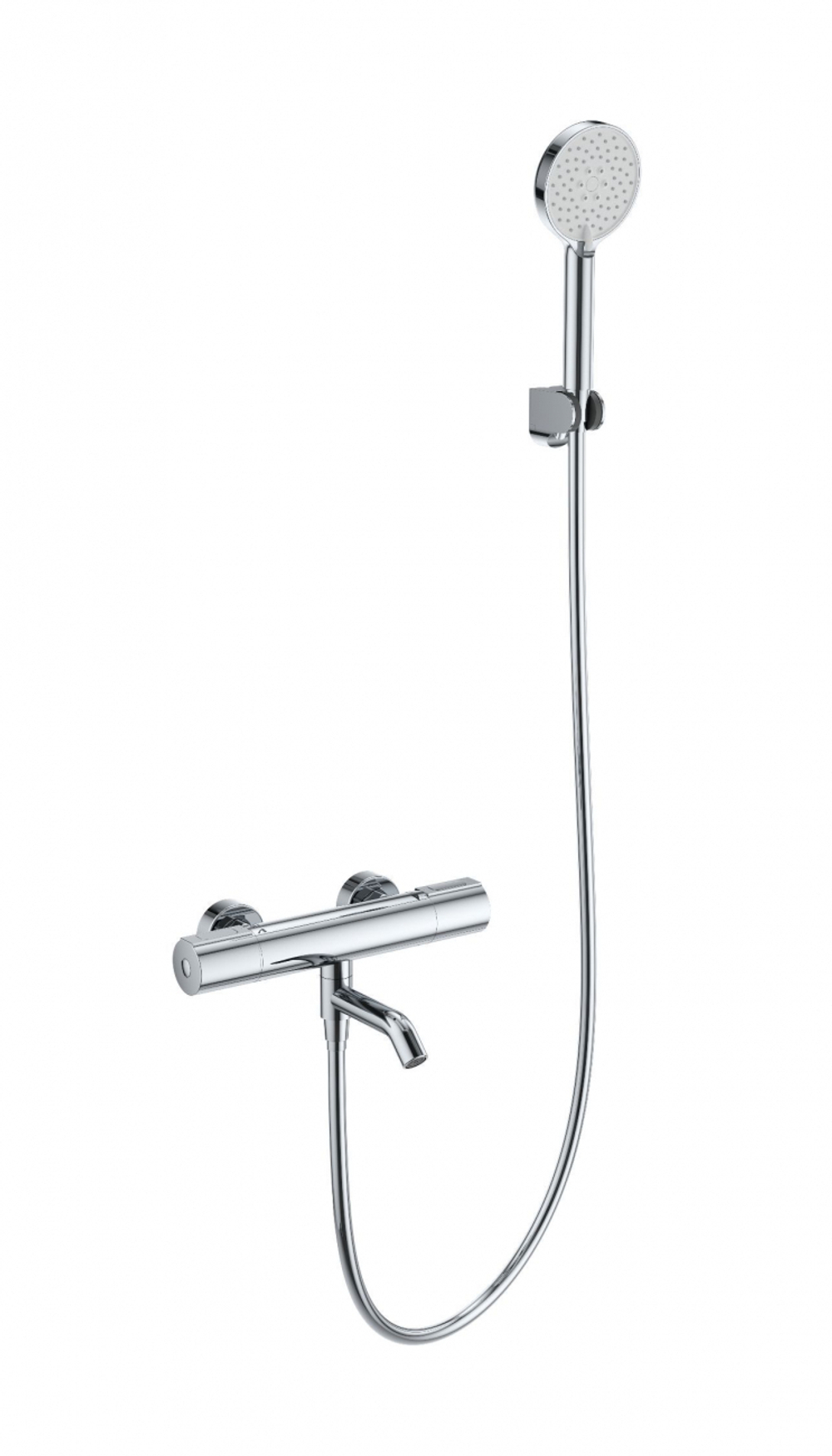 Смеситель для ванны с душем и термостатом WONZON & WOGHAND INN 2, Хром (WW-A2006-A1-CR)