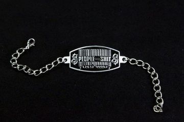 Браслет алюминиевый Slipknot - People=Shit