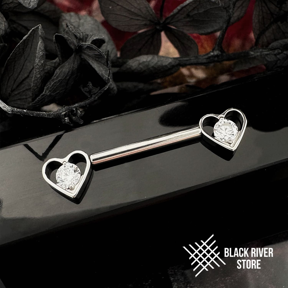 Штанга Love Mini Crystal Б/Р 1.6мм