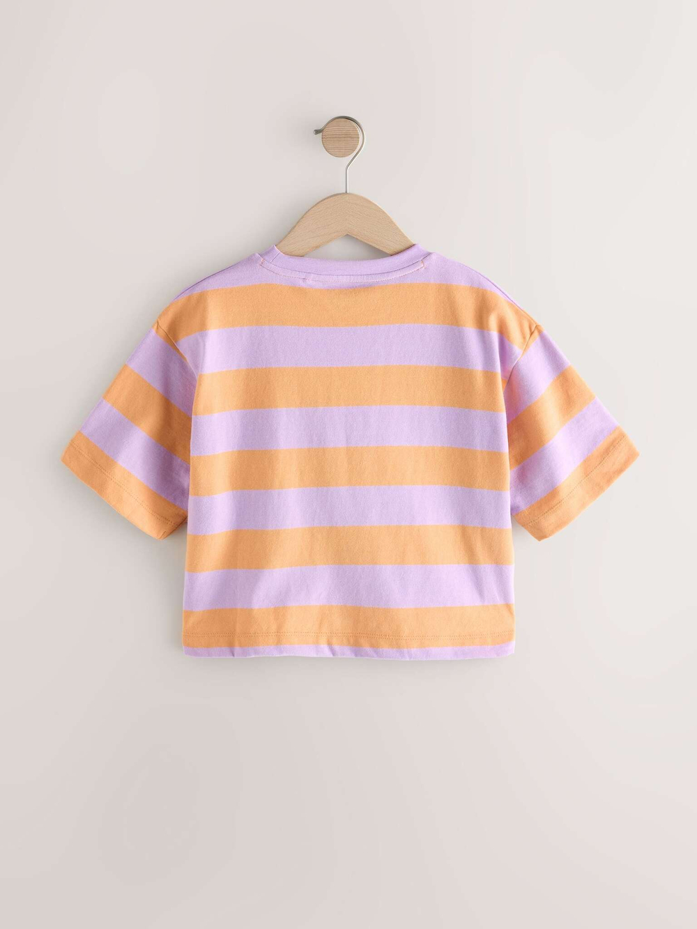 Футболка для девочки Next E44-430, Оранжевый, Сиреневый
