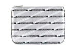Balenciaga Cow Leather Clutch Regular Women"s Silver