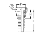 Фитинг DN 25 DKM (Г) 38x1.5
