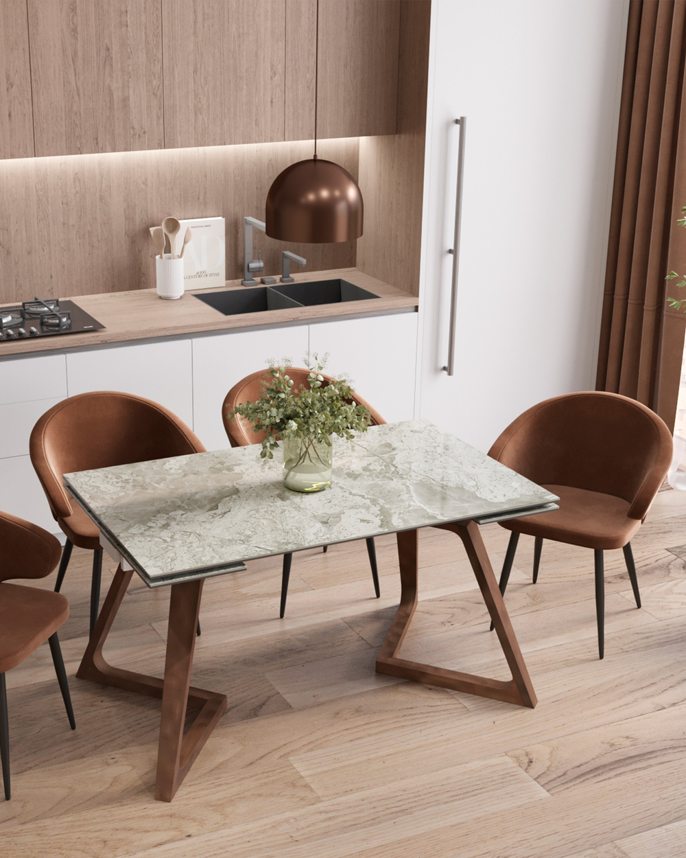 Светильник подвесной Moderli V11115-P Alva