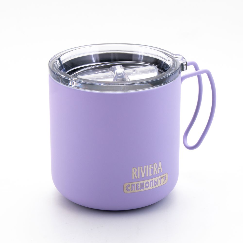 Термокружка &quot;СЛЕДОПЫТ-RIVIERA&quot;, нерж. сталь, 350 мл/60/