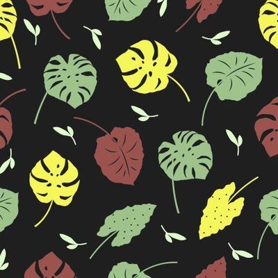 Тропические листья