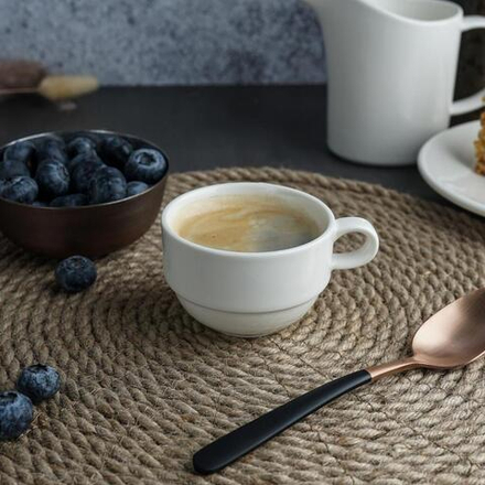 Чашка 100 мл кофейная d 7 см h4,7 см Simply   Stackable Noble [6]