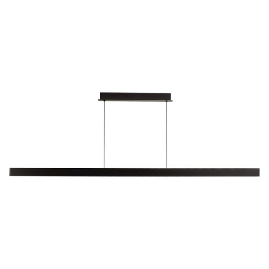 6683/38L HIGHTECH ODL24 333 Подвесной светильник брашированный черный/металл/акрил IP20 LED 38W 3420Лм 3000K BEVEREN