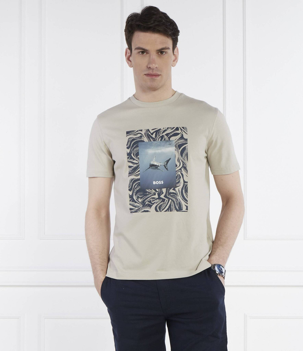 Футболка Te_Tucan BOSS ORANGE - бежевый(50516012)