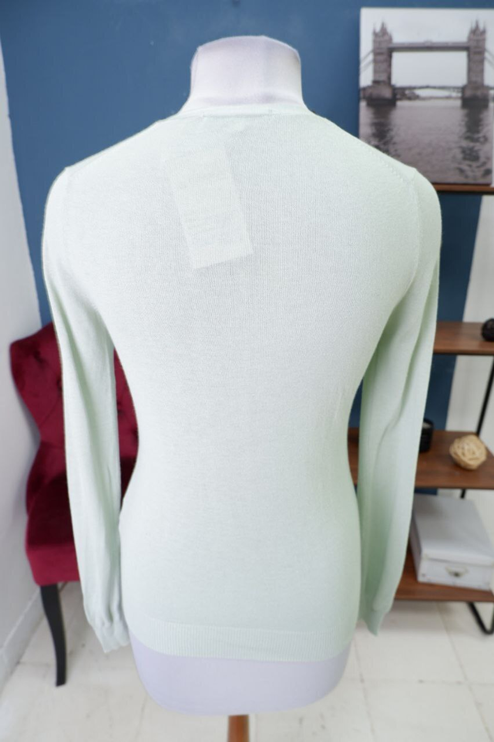 Кардиган Uniqlo светлый 42 размер