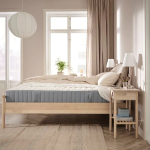Матрас для двуспальной кровати - VALEVÅG IKEA/ ВАЛЕВОГ ИКЕА, 140х200 см, белый