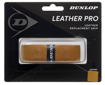 Теннисные намотки Dunlop Leather Pro 1P - brown