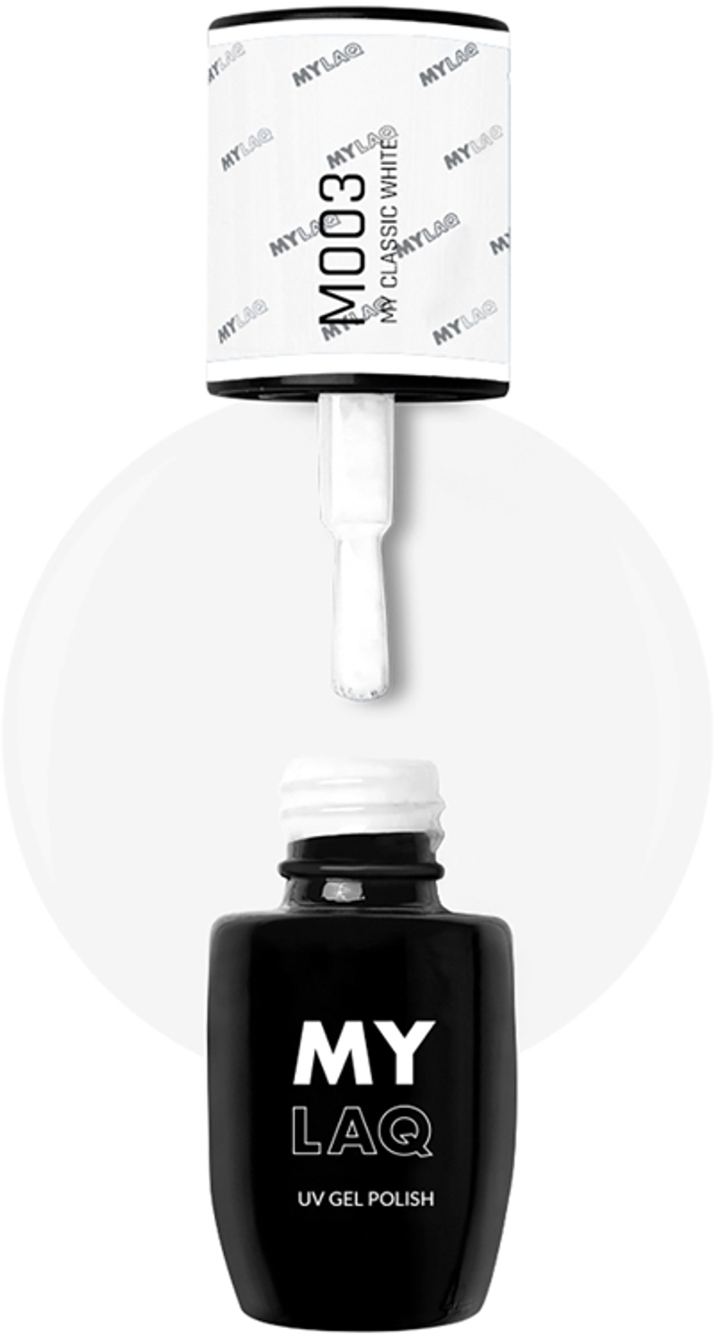 MYLAQ UV Gel Polish - гибридный лак для ногтей, 5 ml