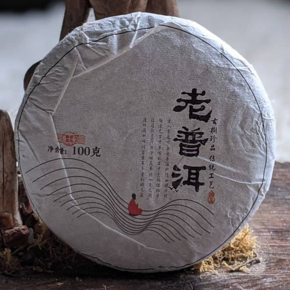 Шу Пуэр блин "Старый Стиль", 2018 г. 100 гр.