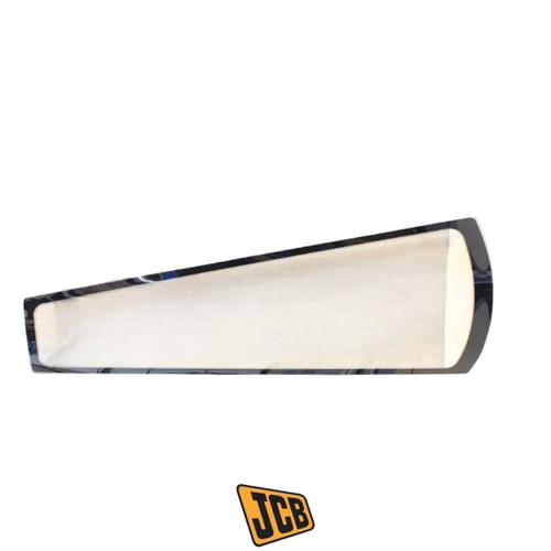 Левое угловое стекло кабины JCB 827/30333