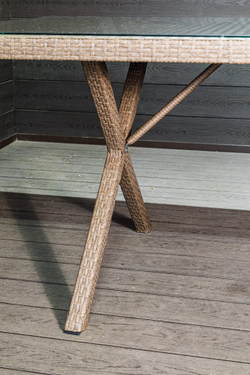 Обеденный стол из искусственного ротанга КРОСС МЭДИСОН «CROSS MADISON» арт.A00081