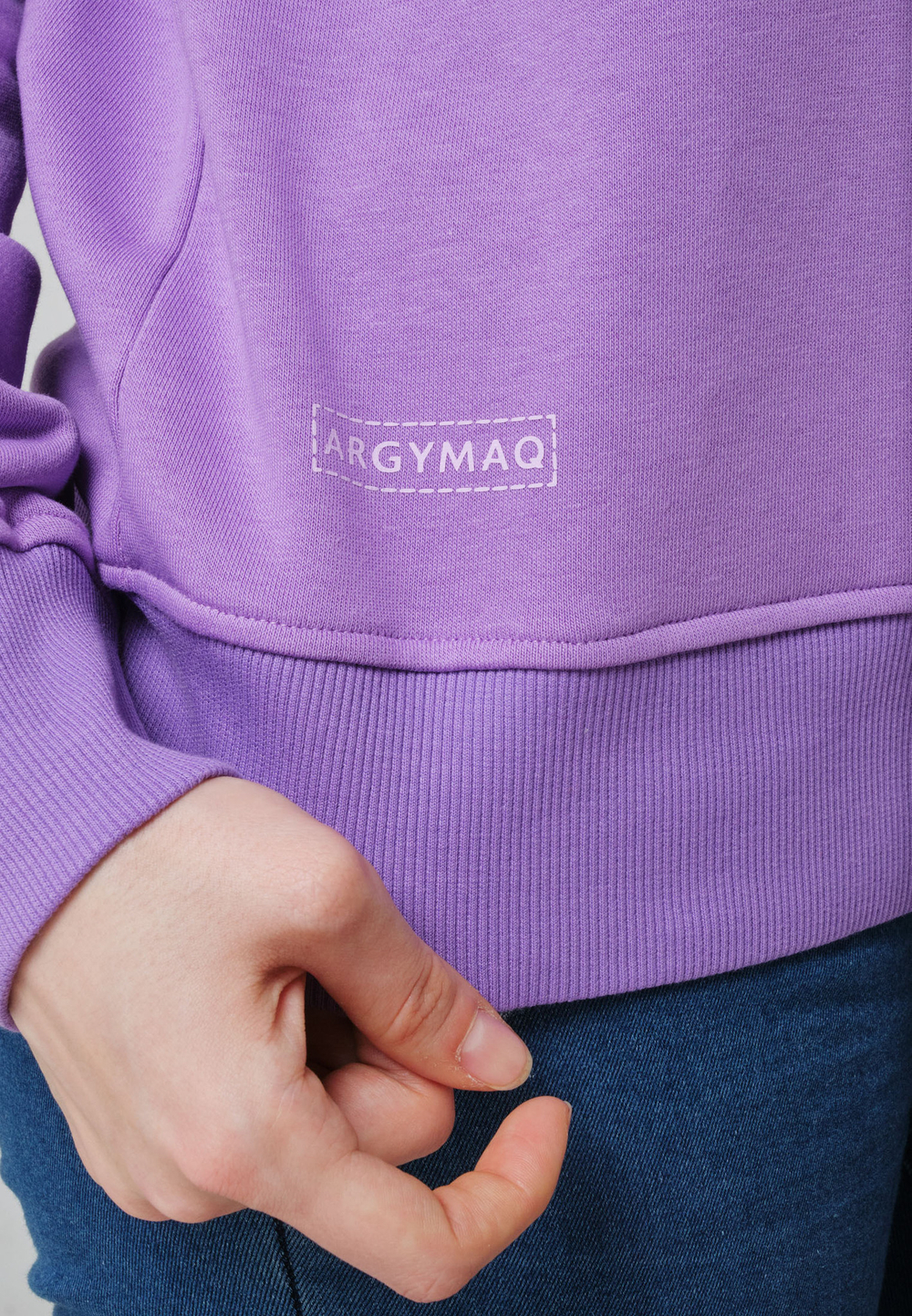 Свитшот 3-нитка SHANYRAQ PURPLE (ONLY ONLINE)