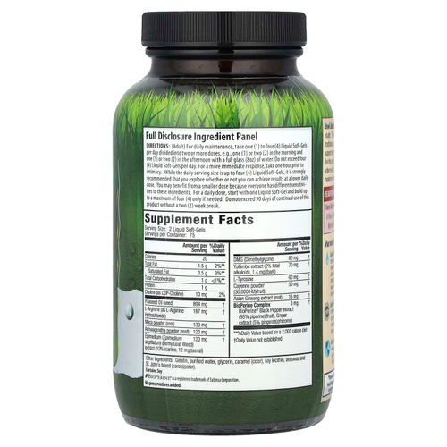 Irwin Naturals, Steel-Libido®, 150 желатиновых капсул