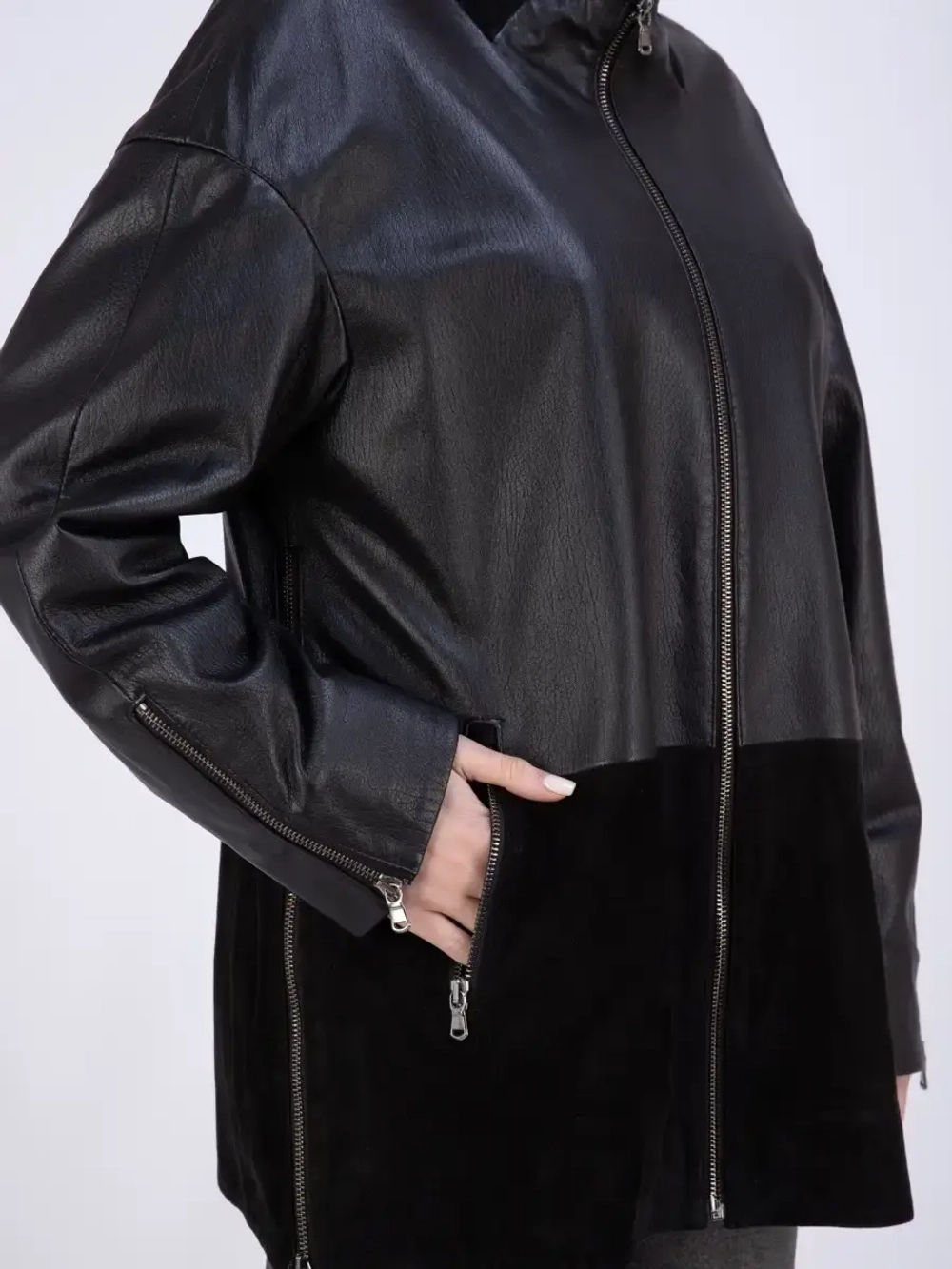 Куртка женская из натуральной кожи