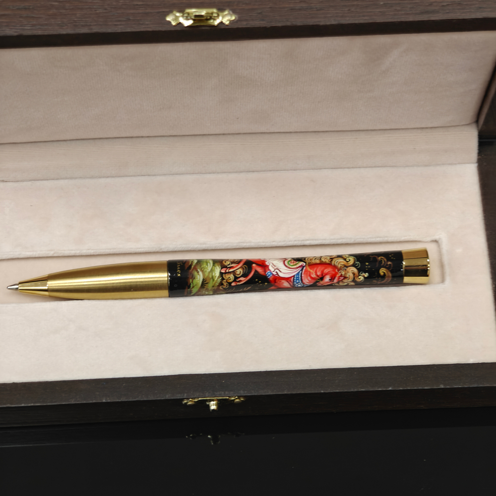 Ручка Parker Urban с ручной росписью "Сказочный конь" в футляре